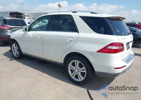 2013 Mercedes-Benz Ml 350 4Matic из США, поврежденный, VIN 4JGDA5HB0DA250786